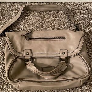 Nine West grey leather purse